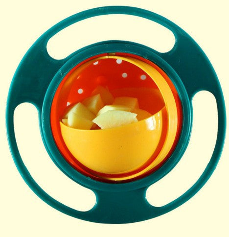 Infant Baby Gyro Feeding Toy Bowl Dishes