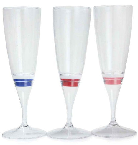 Liquid Active Led Champagne Glass