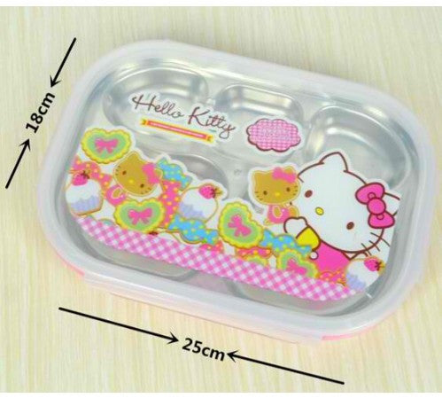 Hello Kitty Stainless Steel Insulation Plate