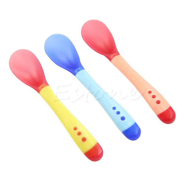 Heat Sensing Thermal Feeding Spoon